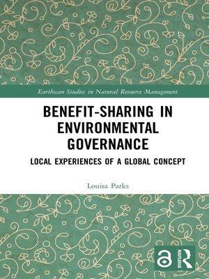 cover image of Benefit-sharing in Environmental Governance